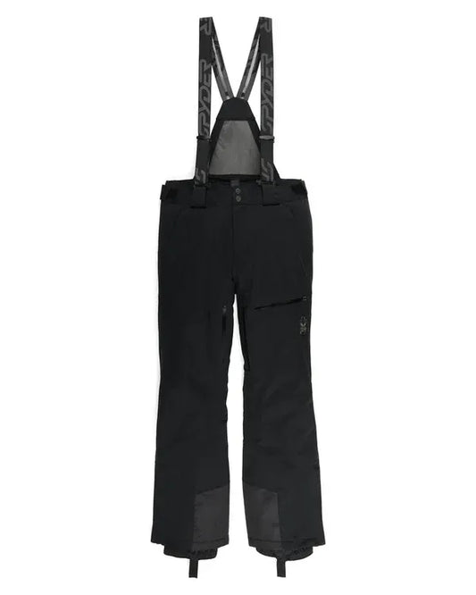 SPYDER S / BLACK Spyder Dare Mens  Pant With Removable Suspenders - Regular