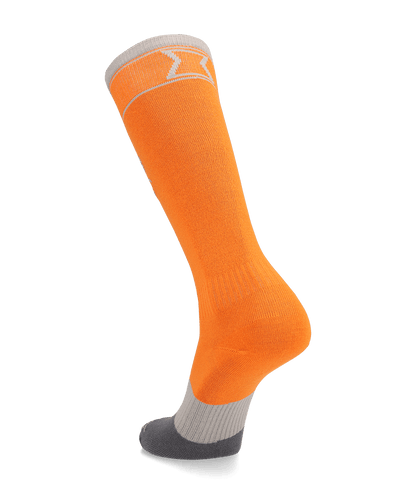 SPYDER Spyder Mens Po Liner Ski Sock Orange