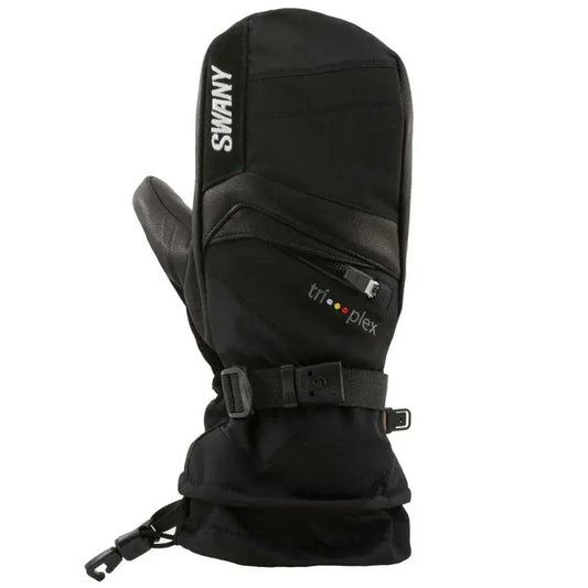 SWANY L / BLACK Swany Xchange Mitt Black Mens