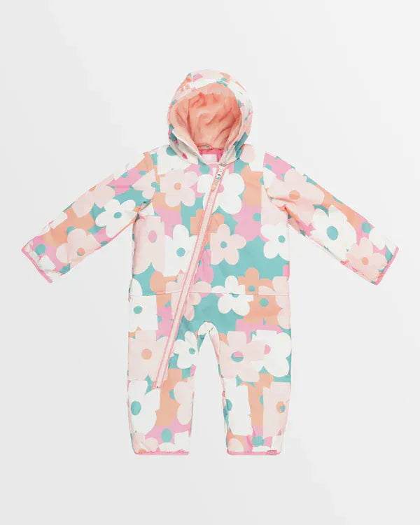 SX SNOW 12-18MTHS / CANTON PRIMA Roxy Rose  Toddlers One Piece Jumpsuit