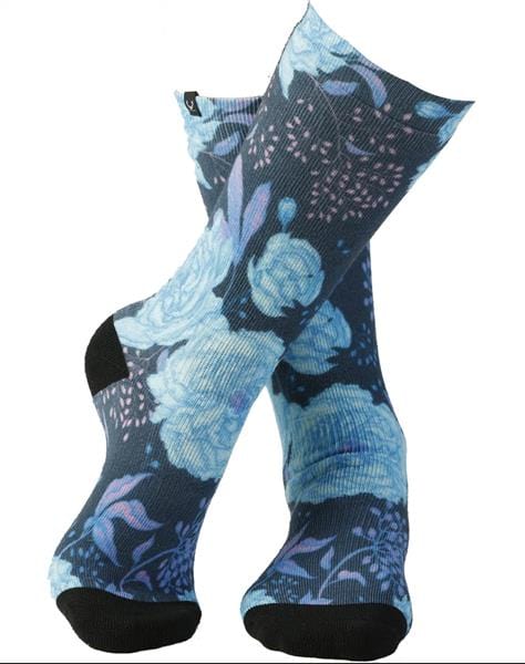 SX SNOW Rojo Art Sock Kids Ind Floral - 13-3