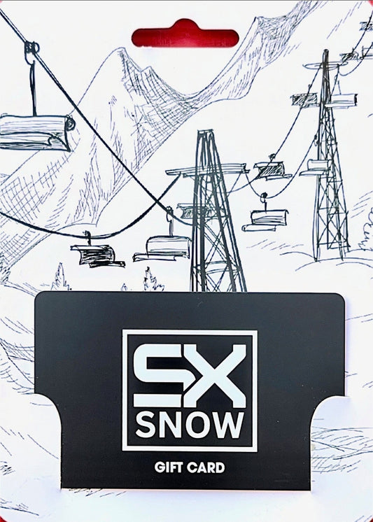 SX SNOW Gift Voucher on line or in store