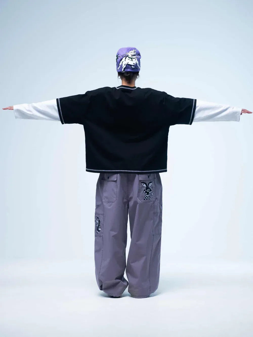 TOO SHADY Too Shady Carpenter Pant Purple - Uncuffed