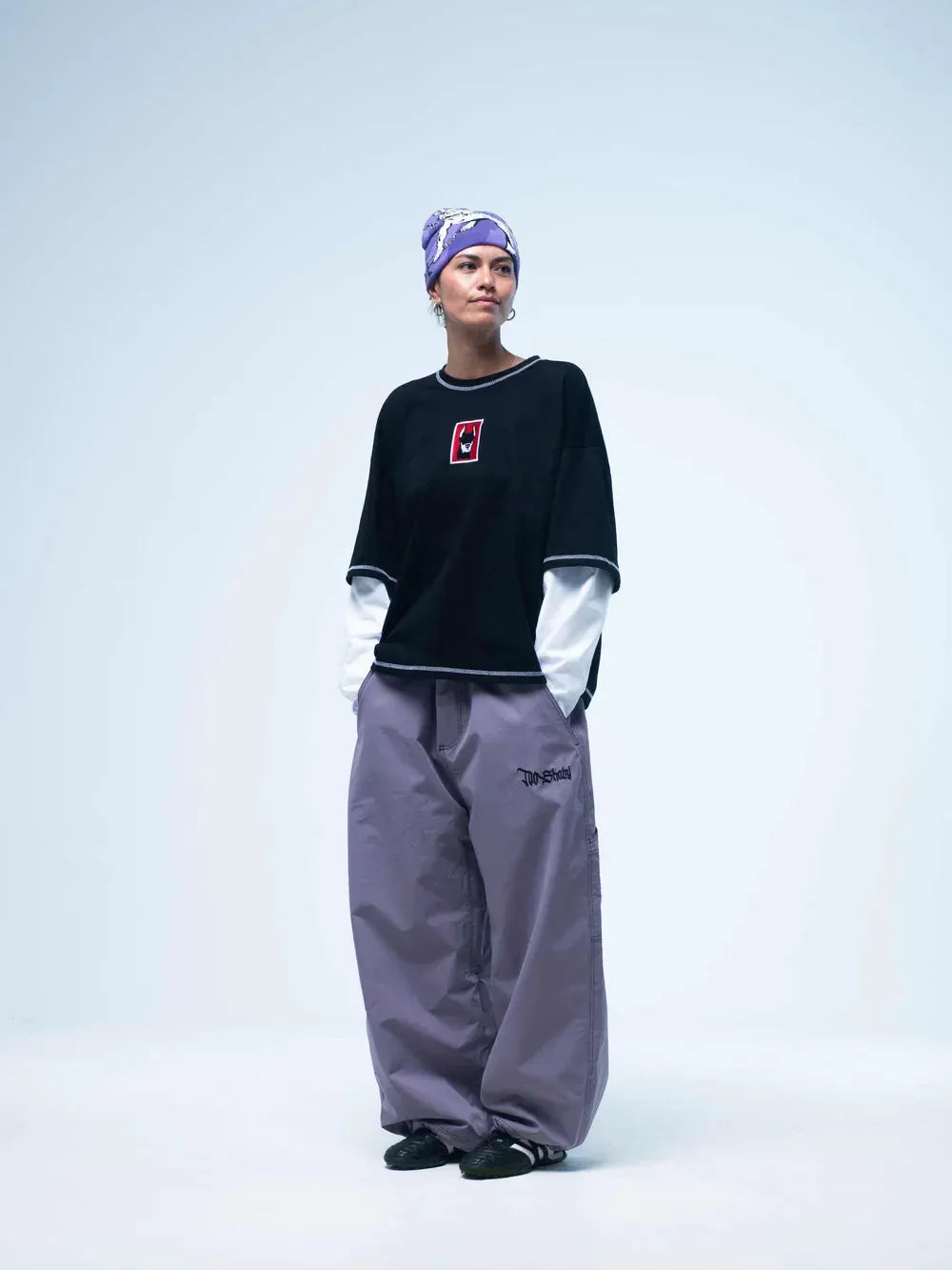 TOO SHADY Too Shady Carpenter Pant Purple - Uncuffed