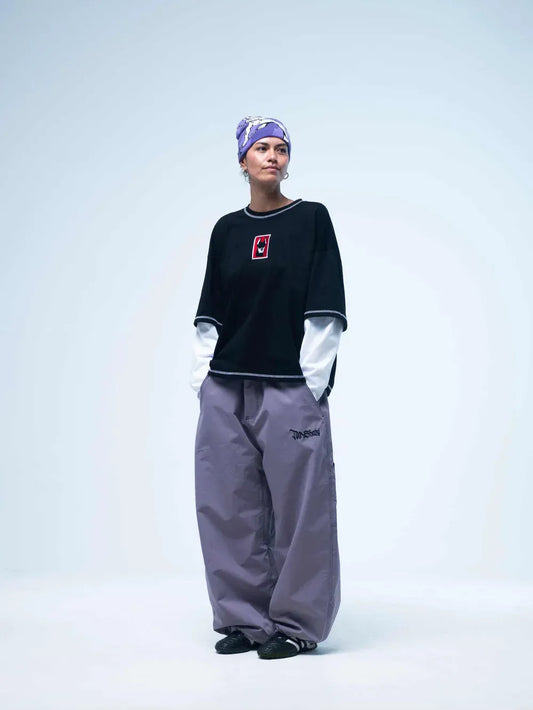 TOO SHADY Too Shady Carpenter Pant Purple - Uncuffed