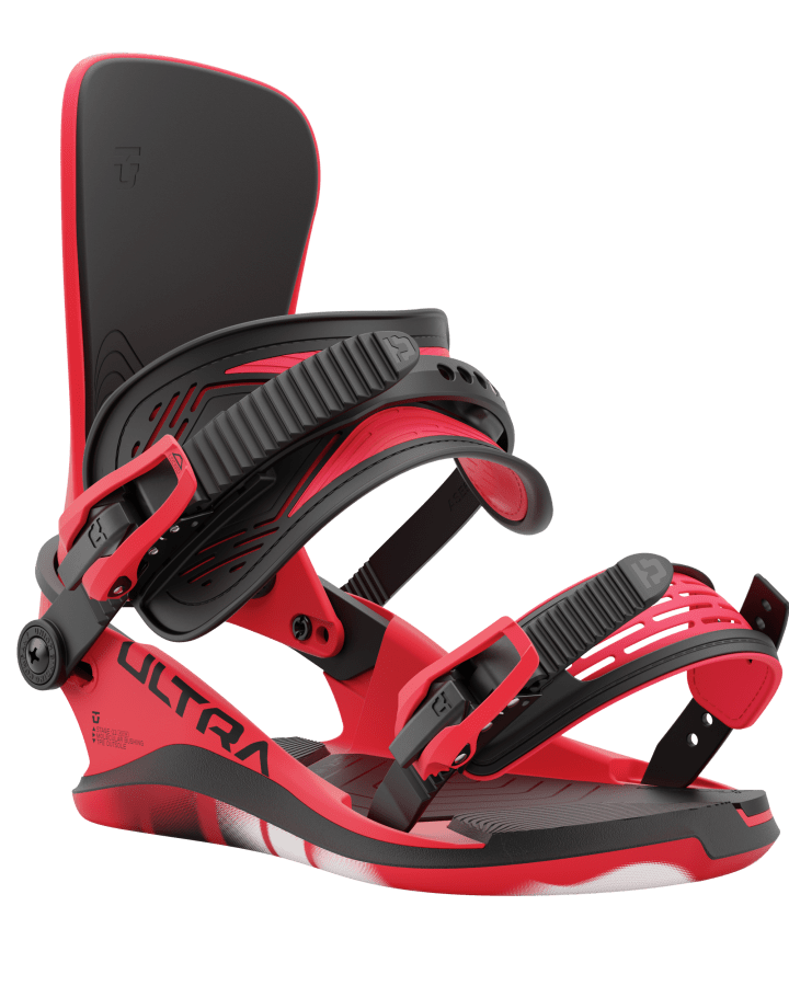 UNION M / RED Union 2025 Ultra Womens Snowboard Binding Hot Red