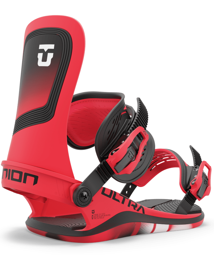 UNION Union 2025 Ultra Womens Snowboard Binding Hot Red