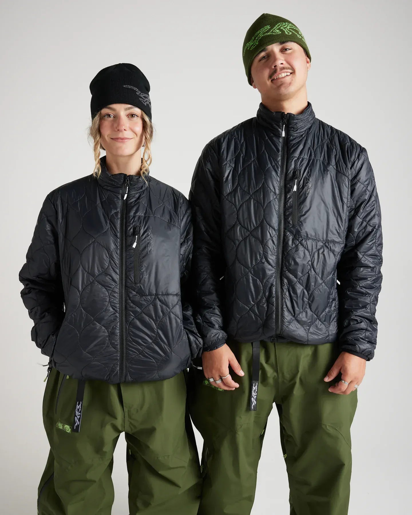 YUKI THREADS S / BLACK Yuki Threads Slack Country Puffer Jacket