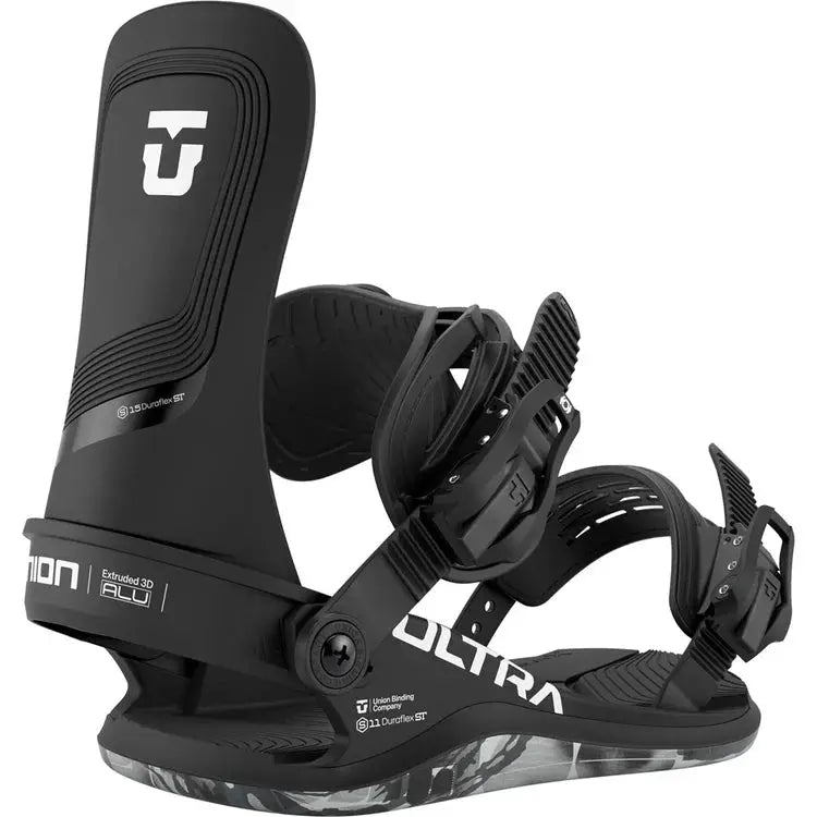 Union 2025 Ultra Snowboard Binding Black